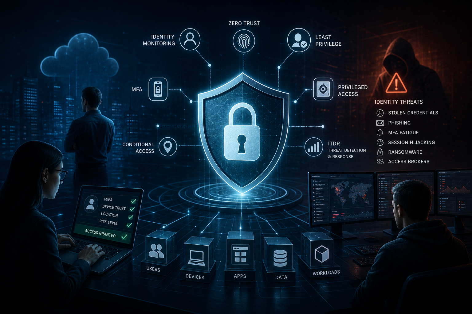Zero Trust и identity monitoring за малки и средни организации: практичен старт без enterprise бюджет